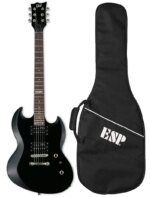 LTD Viper 10 Kit Electric Guitar with Bag, Black