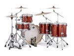 Mapex Mars Birch MA628SF OR 6 Piece Crossover Drum Set, Blood Orange Sparkle