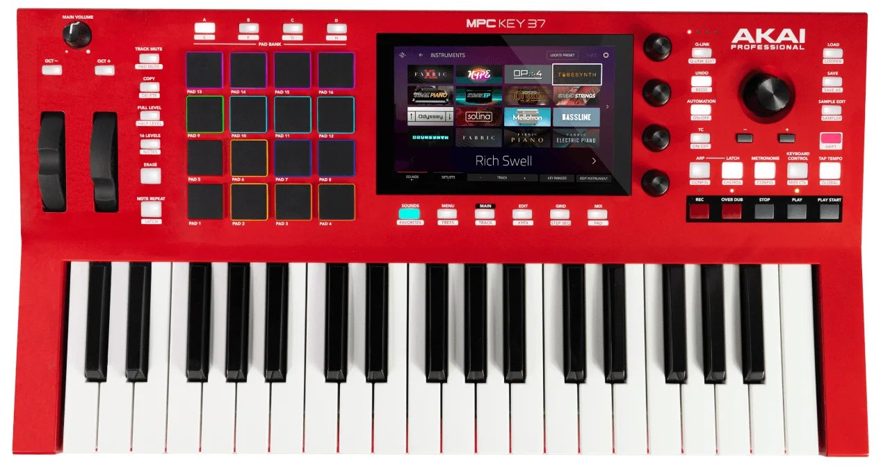 Akai MPC Key 37 Standalone Production Keyboard Controller