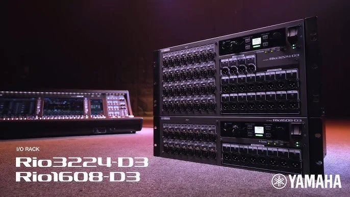 Yamaha Rio3224 D3 32 Input and 24 Output Dante Stage Box