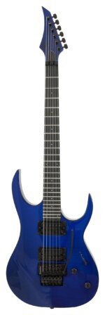 S by Solar SB4.6FRFBL Flame Blue 6 String Electric Guitars