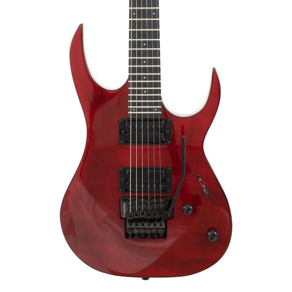 S by Solar SB4.6FRFBRE Flame Blood Red 6 String Electric Guitars