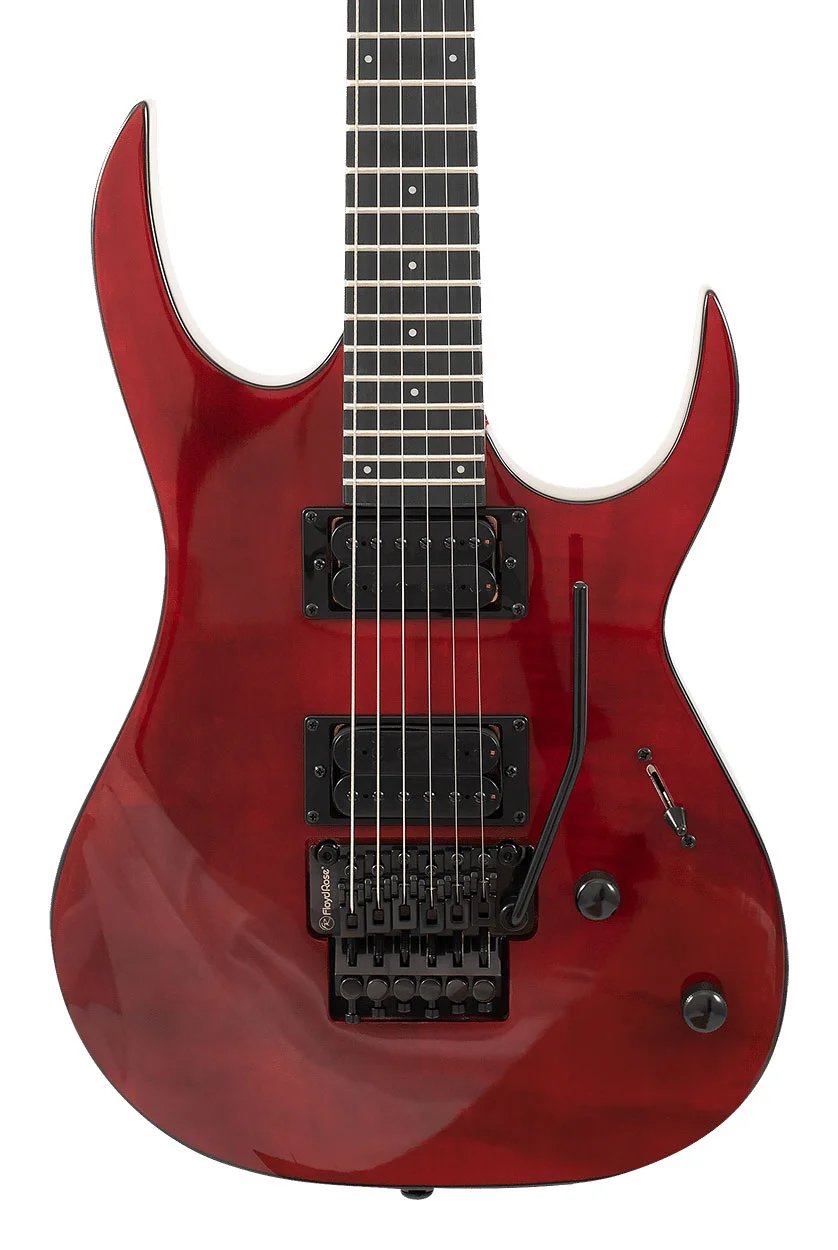 S by Solar SB4.6FRFBRE Flame Blood Red 6 String Electric Guitars