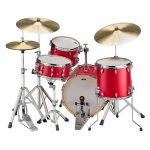 Yamaha Tour Custom 5 Piece Drum Set, Candy Apple Satin