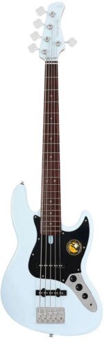 Sire Marcus Miller V3P 5 Passive 5 String Electric Bass, Sonic Blue