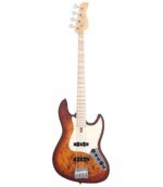 Sire Marcus Miller V7 Swamp Ash Reissue 4 String Electric Bass, Tobacco Burst Satin