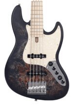 Sire Marcus Miller V7 Swamp Ash Reissue 5 String Electric Bass, Transparent Black Satin