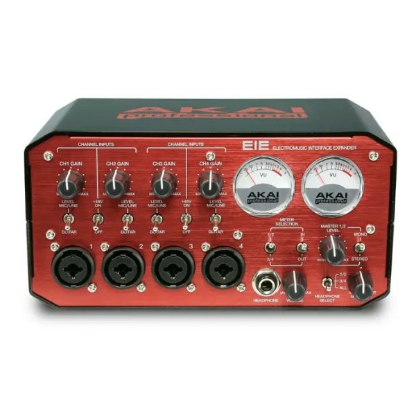 products akai eie audio midi interface with usb 2 0 hub 5920