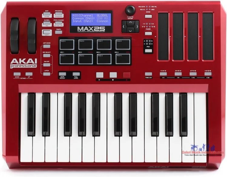 Akai MAX25 25 key MIDI Controller