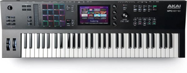 Akai MPC Key 61 Standalone Sampler and Sequencer Keyboard with Touch Screen