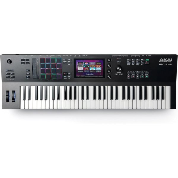 Akai MPC Key 61 Standalone Sampler and Sequencer Keyboard with Touch Screen