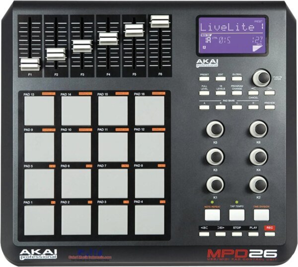 Akai MPD26 Performance Pad Controller