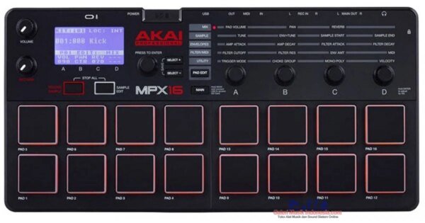 Akai MPX16 Sample Recorder and Player