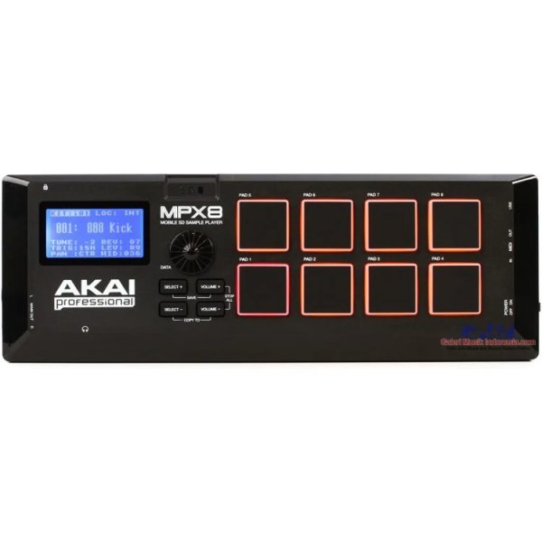 products akai mpx8 sample pad controller a157299