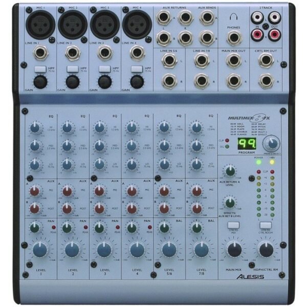 Alesis MultiMix 8 USB Mixer with USB and DSP