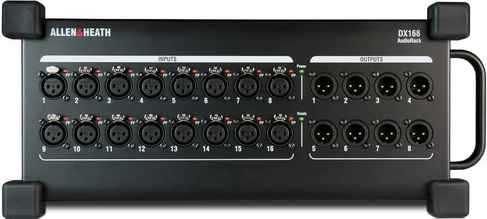 Allen & Heath DX168 16 XLR Input / 8 XLR Output 96kHz Portable DX Expander