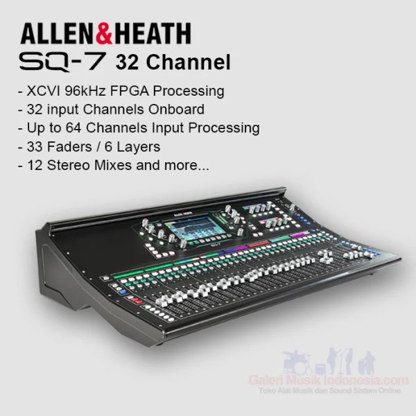 products allen and heath sq 7 32 channel digital mixer a112311