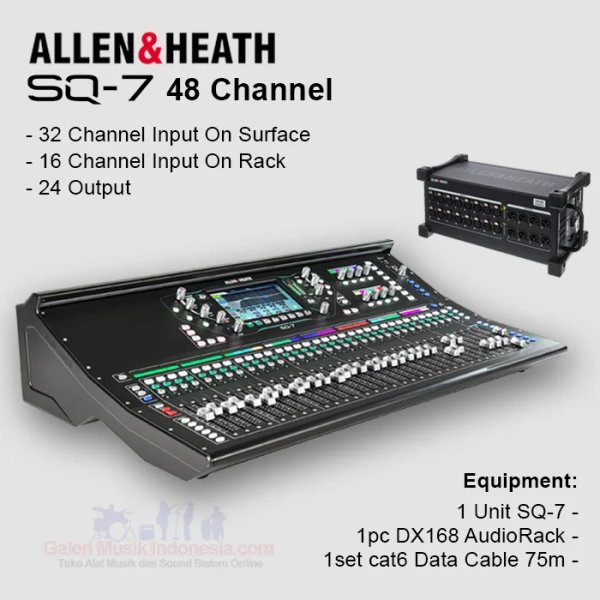 products allen and heath sq 7 48 channel digital mixer a116870