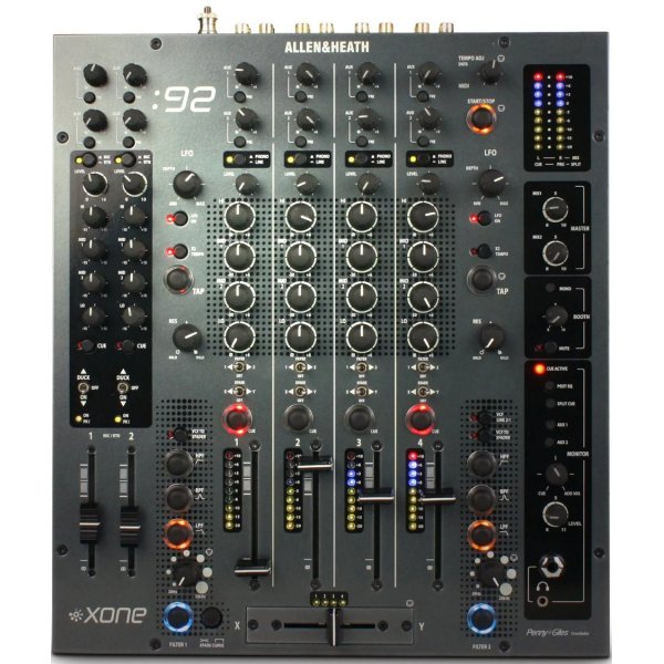 products allen and heath xone 92 fader dj mixer a67339