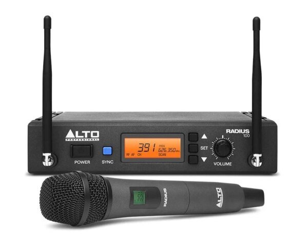 Alto Radius 100 UHF Handheld Microphone System