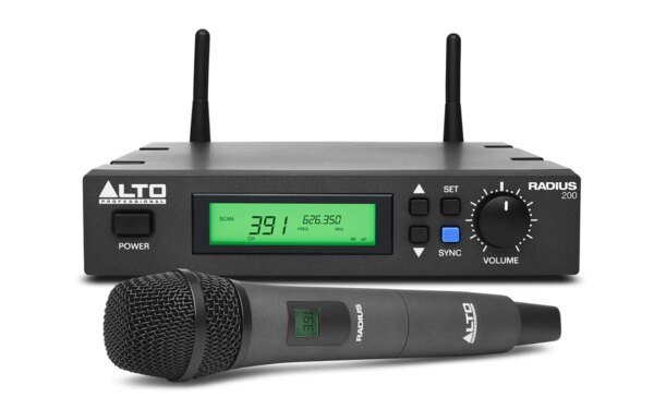 Alto Radius 200 Professional UHF Wireless Handheld Microphone