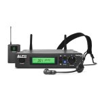 products alto radius 200 professional uhf wireless headset microphone a67079