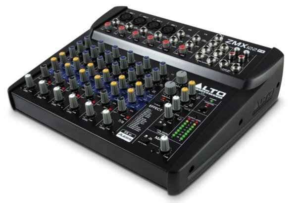 ALTO ZMX122FX 8 Channel Compact Mixer with Effect