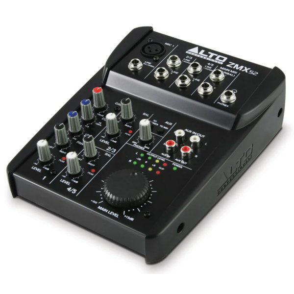products alto zmx52 5 channel compact mixer a125972