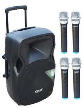 Ashley PS154PP 200W Portable PA System