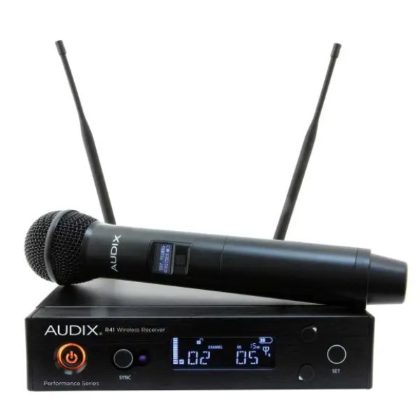 products audix ap41 om5 handheld wireless microphone system a149546