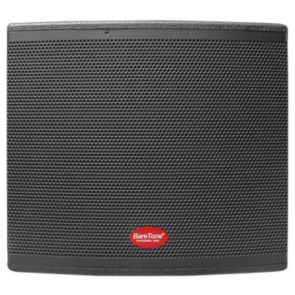 products baretone sw18 wooden 18 inch active subwoofer a164833