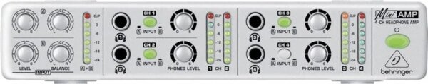 Behringer AMP800 Ultra-Compact 4-Channel Stereo Headphone Amplifier