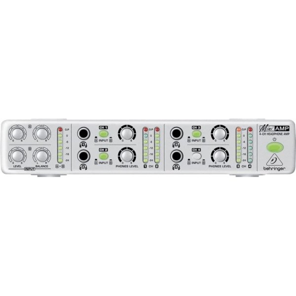 Behringer AMP800 Ultra-Compact 4-Channel Stereo Headphone Amplifier