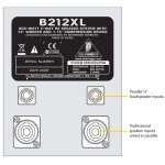 products behringer b212xl 12 inch passive pa speaker a163681
