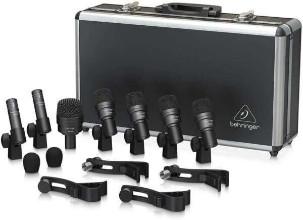 Behringer BC1200 Professional 7 Piece Drum Microphone Set