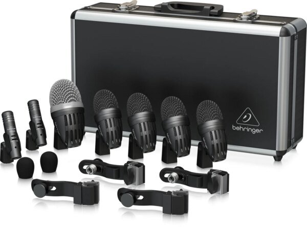 Behringer BC1500 Premium 7 Piece Drum Microphone Set