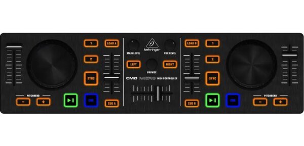 Behringer CMD MICRO 2-deck DJ MIDI Controller