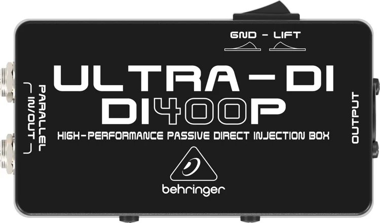 Behringer Di400P 1 Channel Passive Instrument Direct Box