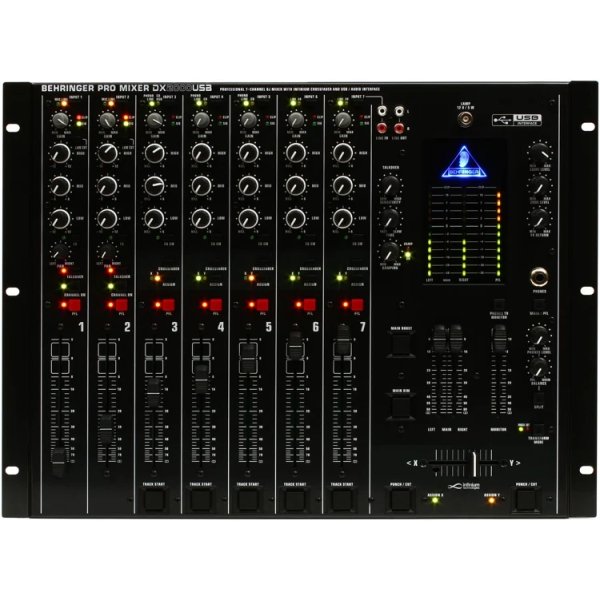 Behringer DX2000USB Pro 7 Channel DJ Mixer