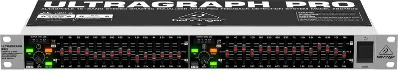 Behringer FBQ1502HD EQ with Feedback Detection 