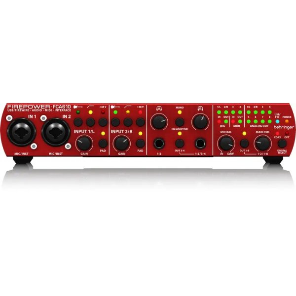 Behringer FCA610 Firepower/USB Audio Interface