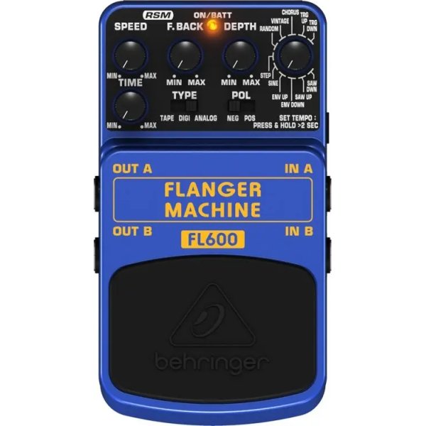 Behringer FL600 Flanger Machine Guitar Effects Pedal