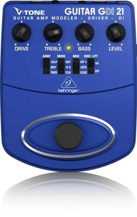 Behringer GDI21 V Tone Guitar Driver DI Pedal