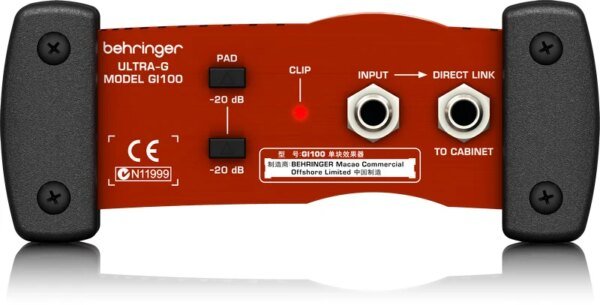 Behringer GI100 1-channel Active Guitar Direct Box