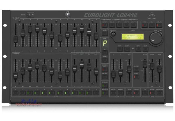 Behringer LC2412 V2 Professional 24-Channel DMX Lighting Controllers