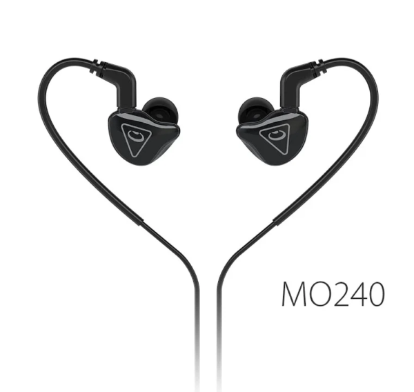 Behringer MO240 Studio Monitoring Earphones with Dual Hybrid Drivers