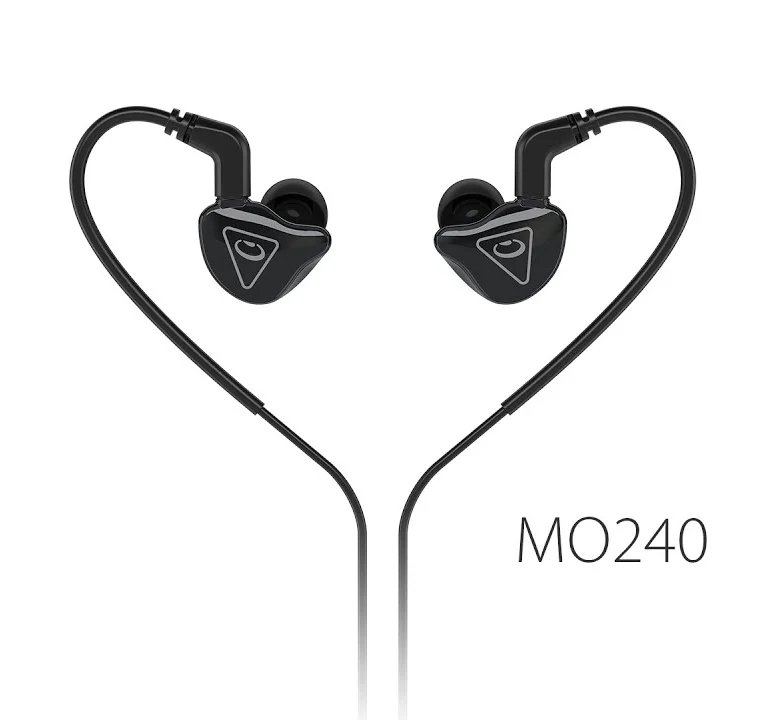 Behringer MO240 Studio Monitoring Earphones with Dual Hybrid Drivers