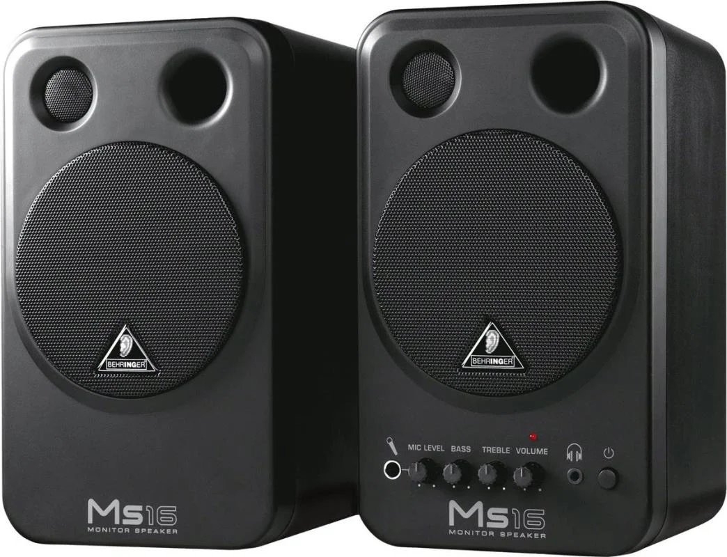 Behringer MS16 16 Watt Powered Monitor System (Pair)