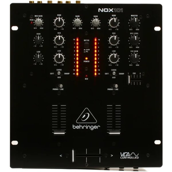 Behringer NOX101 2-channel DJ Mixer