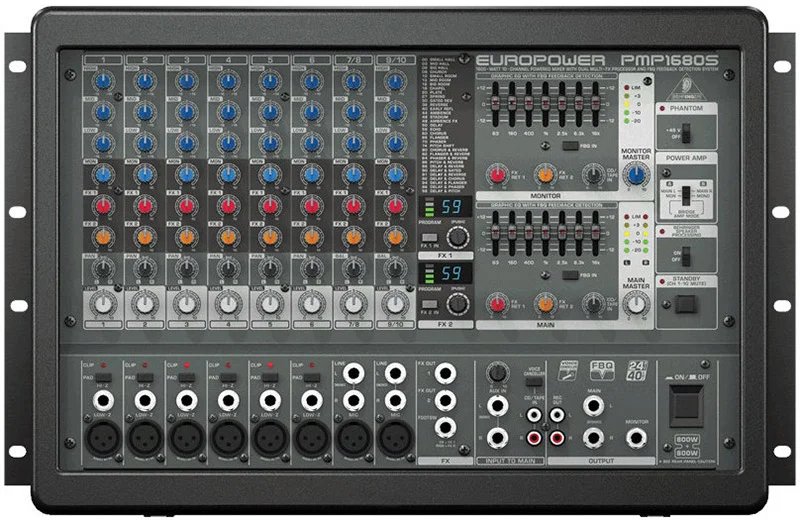 Behringer PMP1680S 10-Channel Powered Mixer